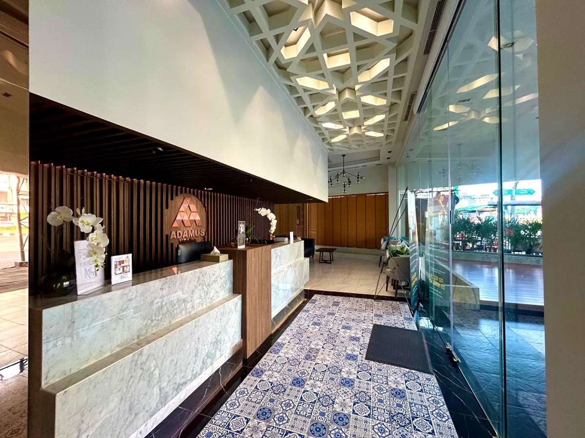 Interior of a fully furnished studio