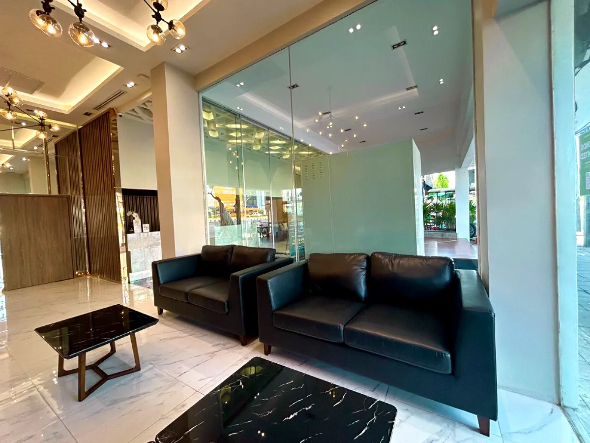 Window view from the Garden Suite